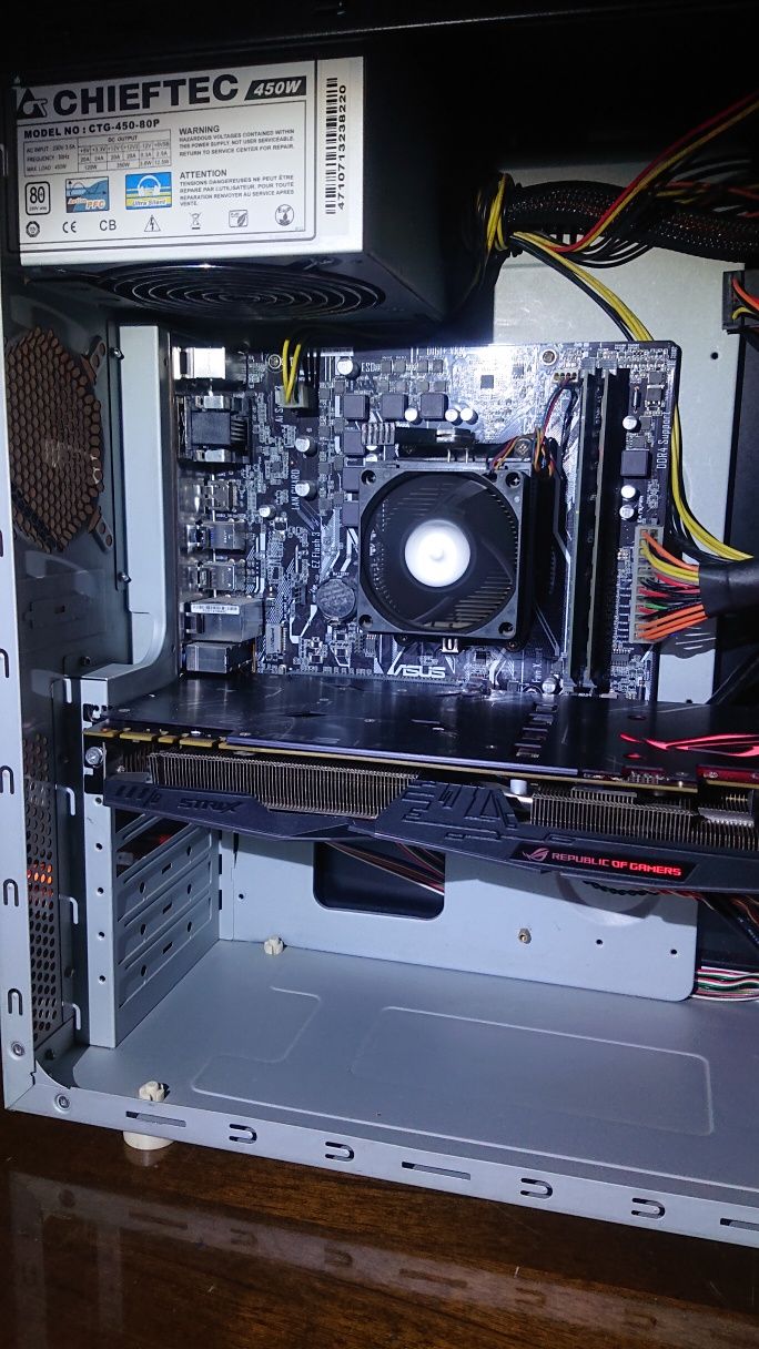 Ryzen 5 1600x/GTX 1070 8gb/16 озу/SSD m2