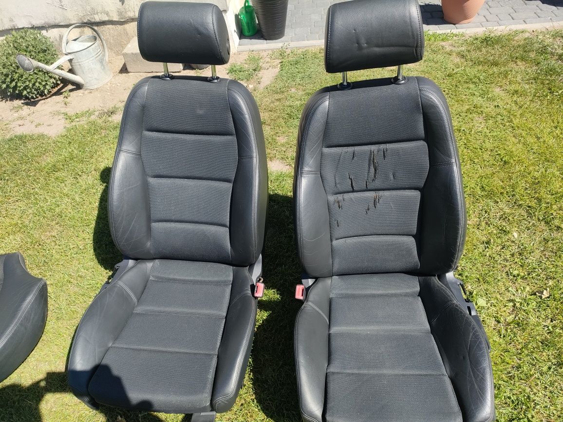 Fotele Audi a4 b6 Avant półskóry
