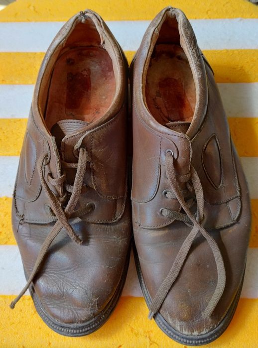 Мужские туфли коричневые