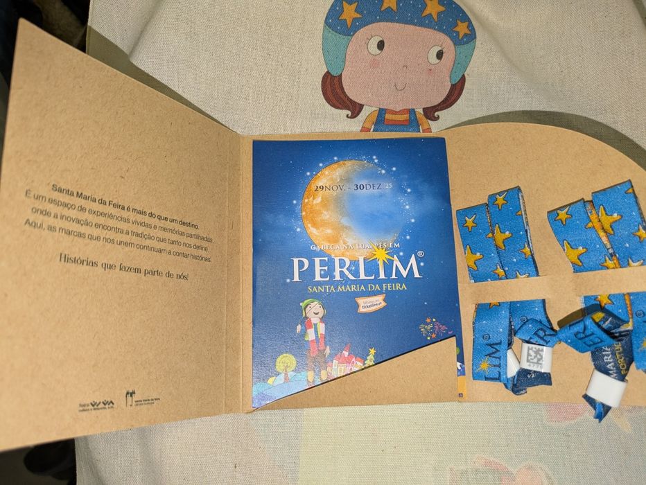 Pulseiras acesso Perlim