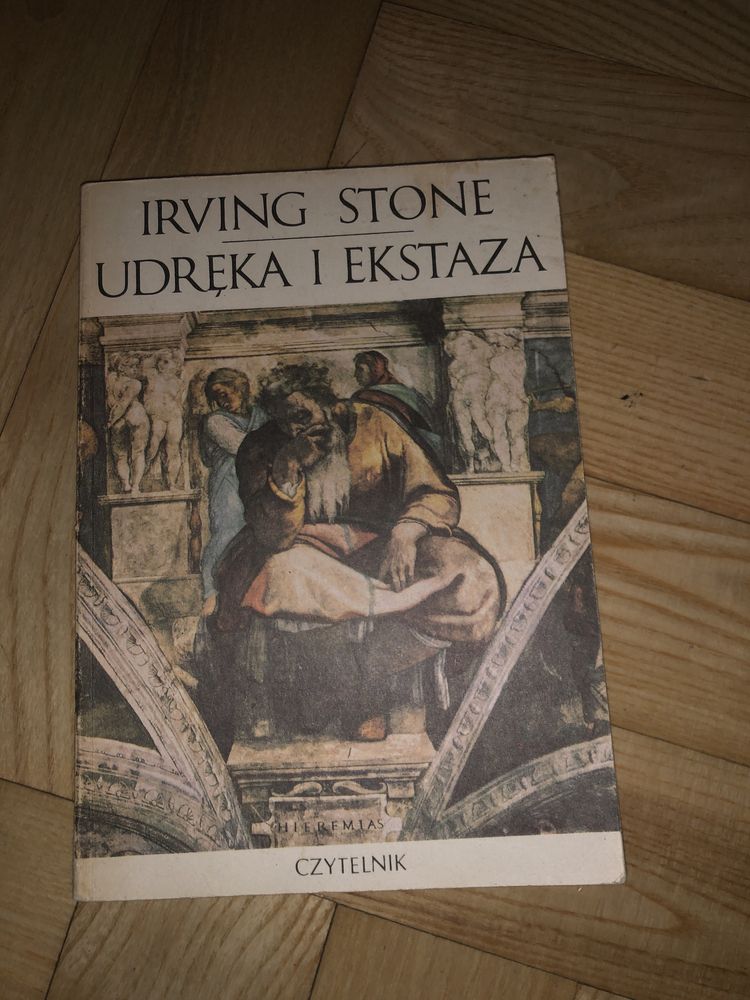 Komplet ksiazek Irving Stone Udreka Ekstaza 1990