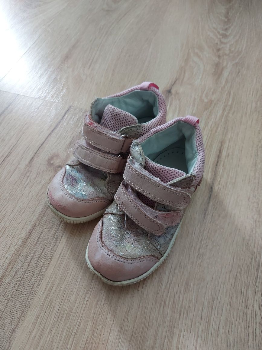 Buty różowe lasocki Kids rozmiar 24 wkładka 15,5 cm