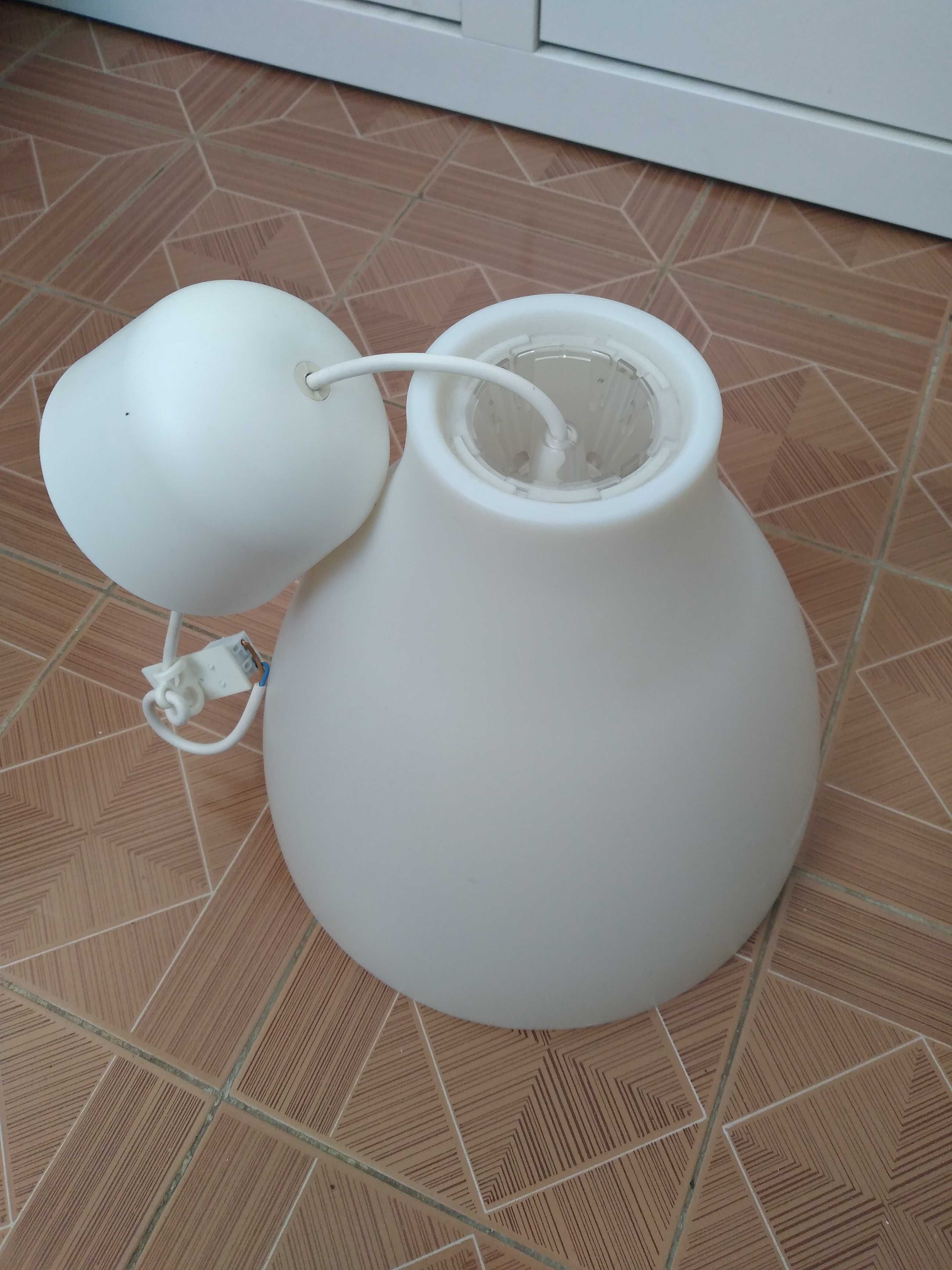 MELODI-Ikea
Candeeiro suspenso, branco, 28 cm