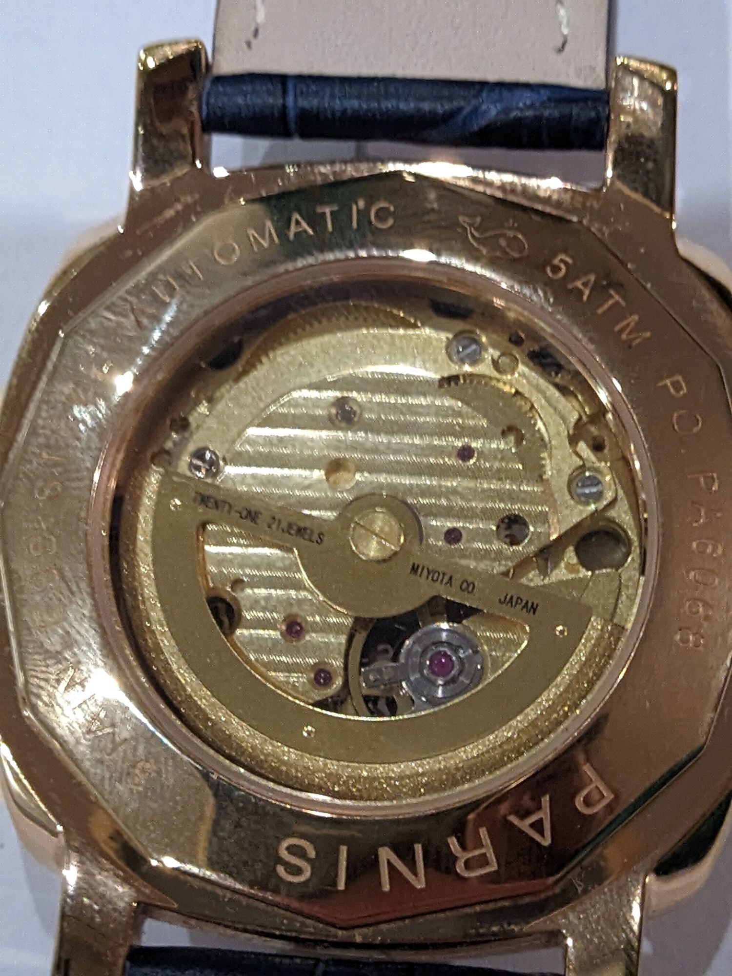 Zegarek Parnis automat damski mechanizm Miyota