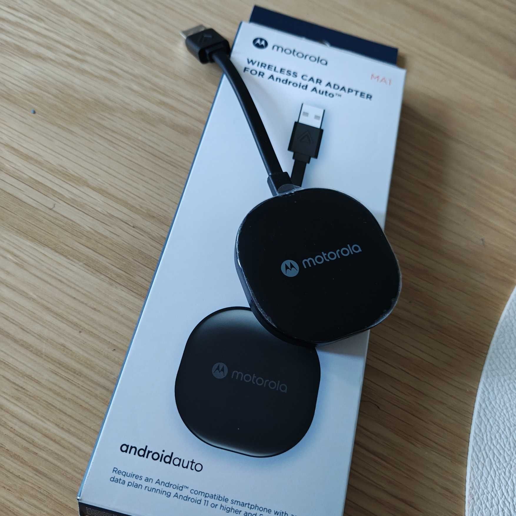Adapter Android Auto Motorola MA1 androidauto bezprzewodowo do auta