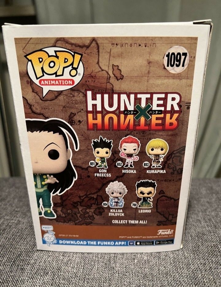 Hunter x Hunter 1097 Illumi Zoldyck Funko pop