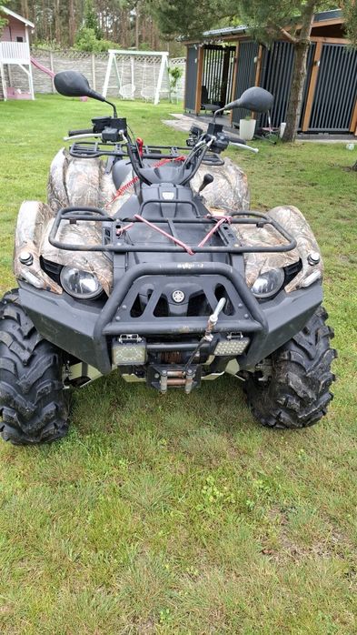 Yamaha Grizzly 700 rej pl