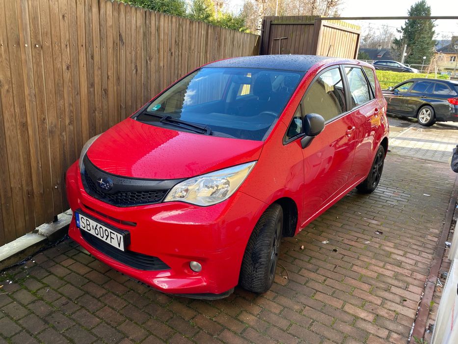 SUBARU TREZIA (TOYOTA. VERSO S) niski przebieg, zadbany klima manual
