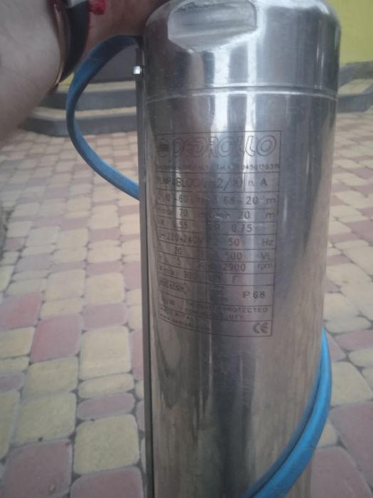 Насос для свердловини Pedrollo 4BLOCKm 2/10