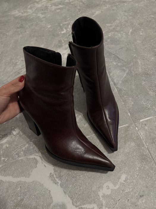 ковбойки казакі Zara коричневі