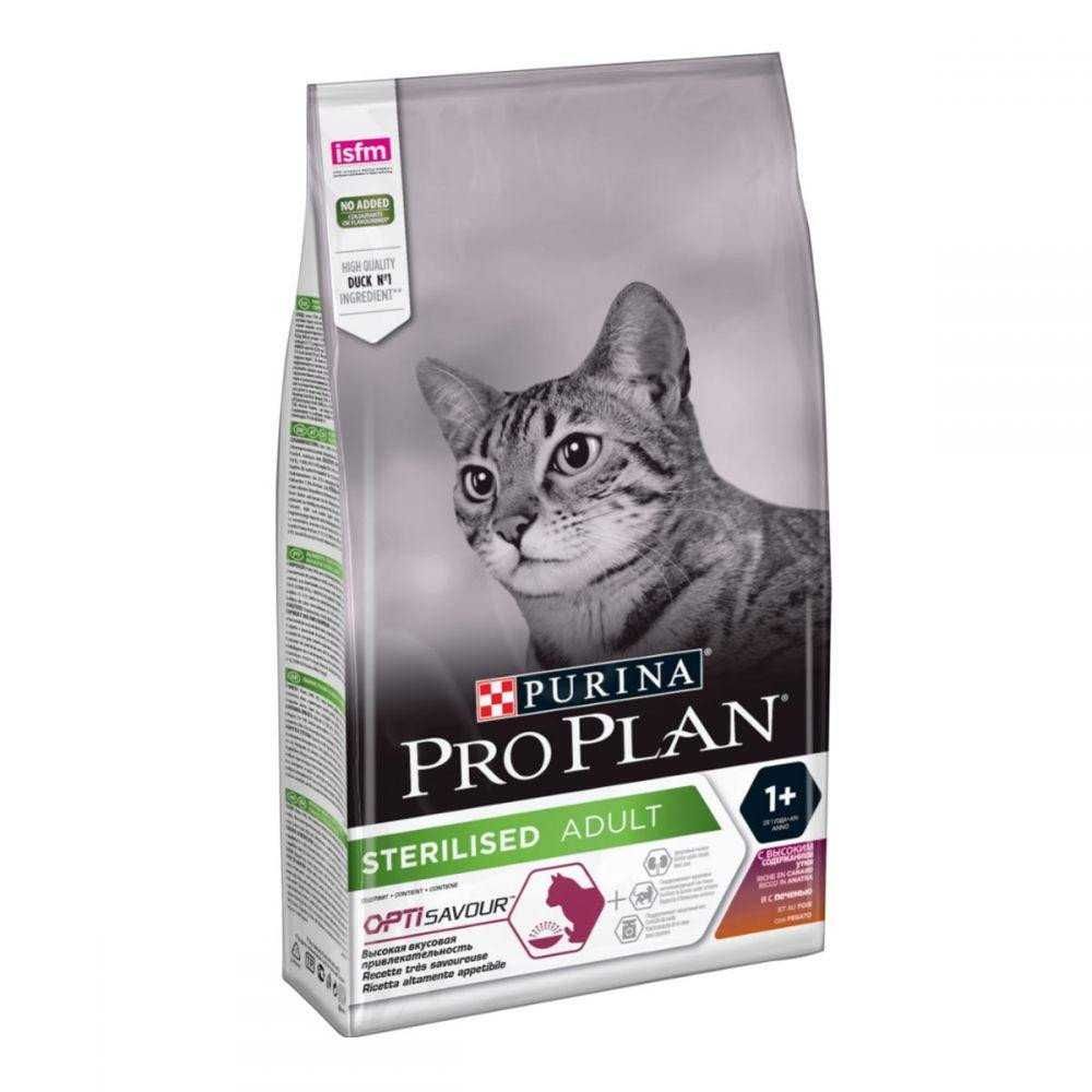 Сухий корм PURINA Pro Plan Cat Sterilised Duck (качка) & Liver 10кг