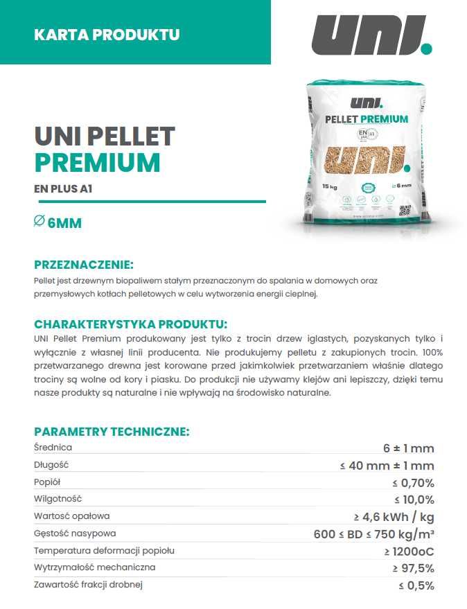 UNI Pellet Premium 975kg