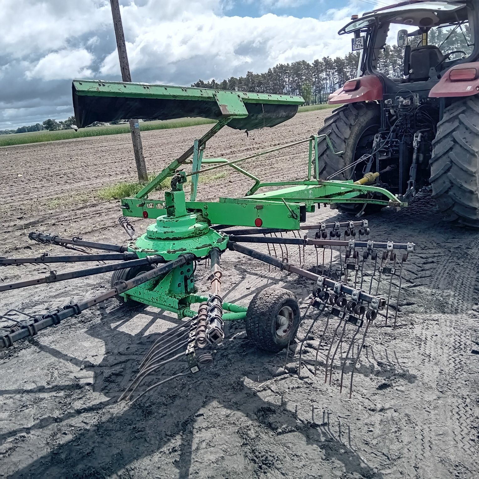 Zgrabiarka deutz fahr 4.20szr zamiana