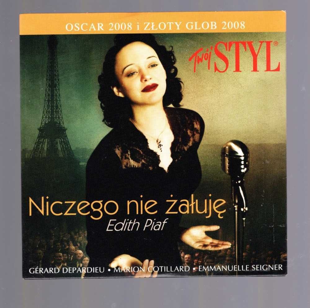 Niczego nie żałuję Edith Piaf (Emmanuelle Seigner) DVD