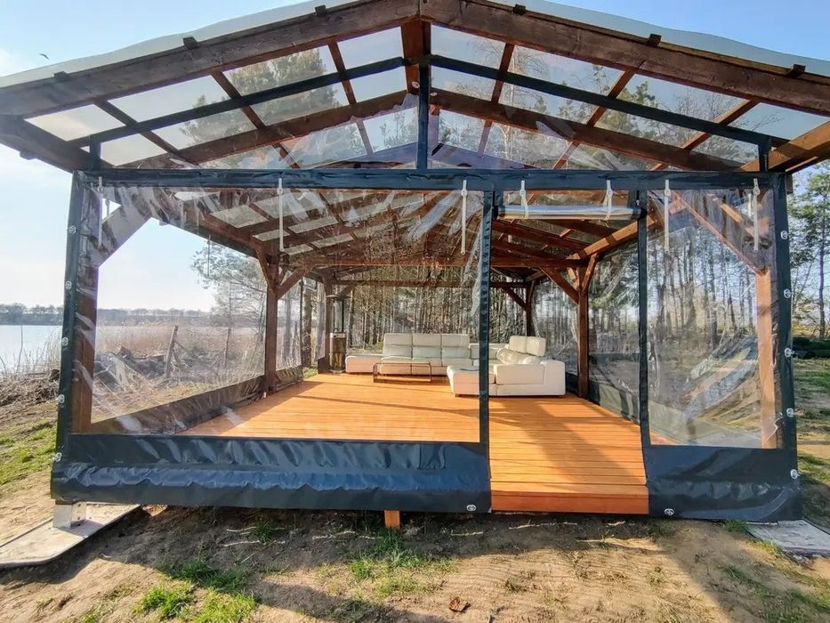 Całoroczna osłona tarasu, altany - POMIAR GRATIS