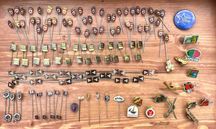 Pins de coleção, antigos e raros de lapela