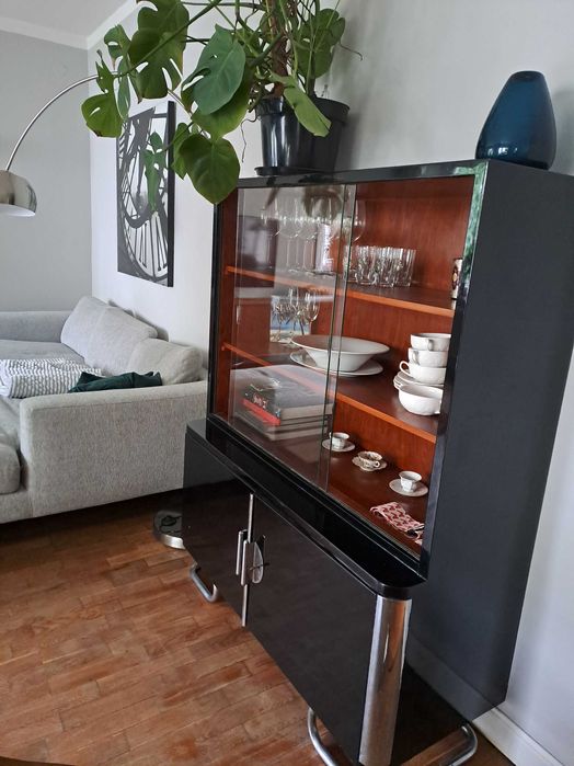 Biblioteczka/serwantka art deco lata 30te