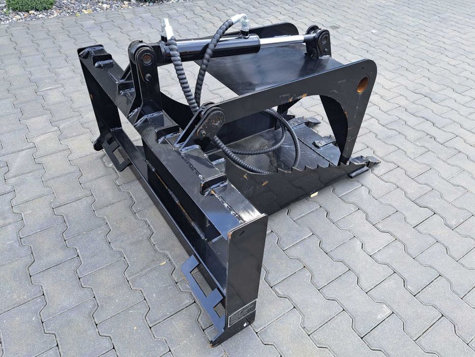 Łyżka hydrauliczna chwytakowa przeładunkowa do ładowarki burtowej