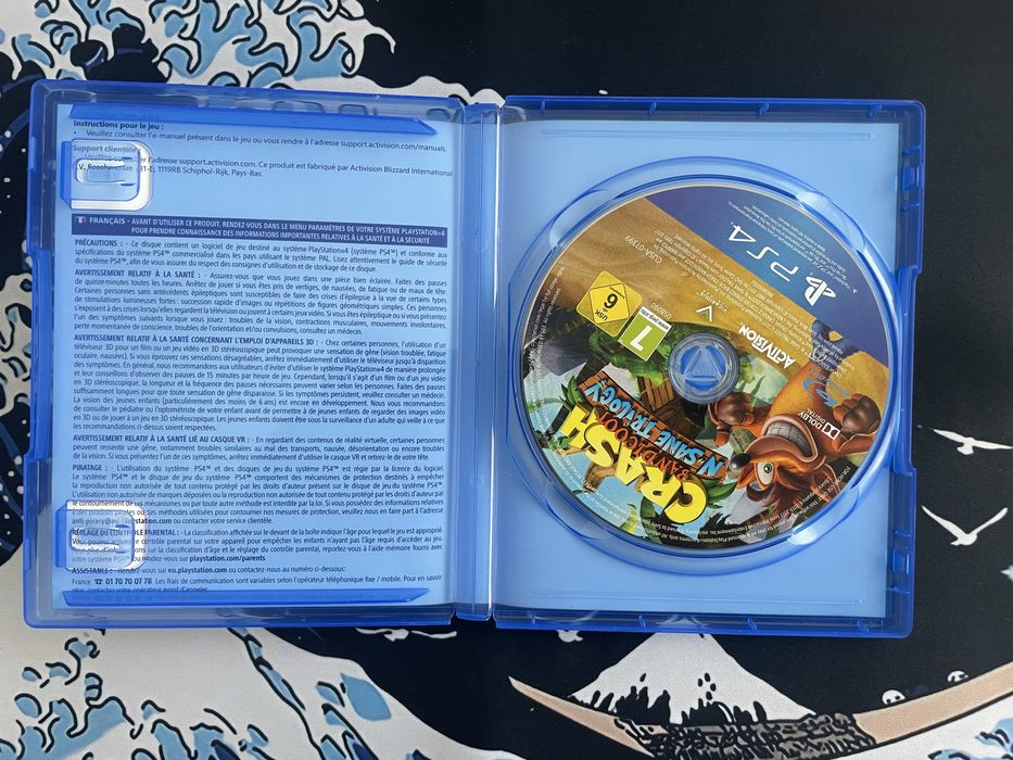 Jogo Crash Bandicoot Trilogy Ps4