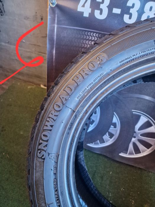 Opony zimowe 205/55/16 Tomket Para 7.8mm