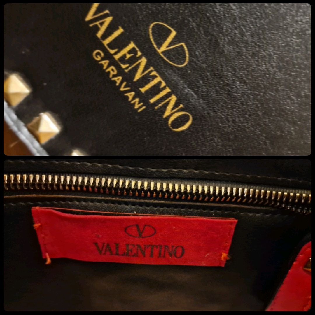 Duża torebka wzór Valentino Garavani, shopper, na ramię