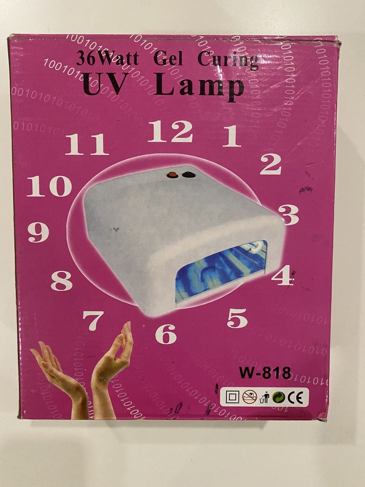 Лампа для нігтів і шелаку 818 UV 36 Вт