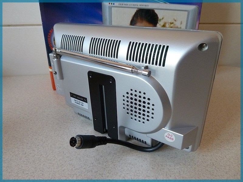 TV & MONITOR, 7" LCD Color.