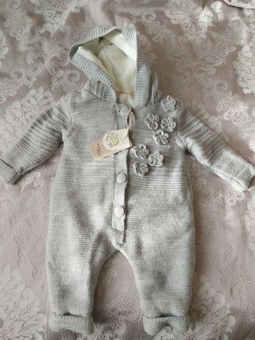 Теплий ромпер новий 6-9 міс