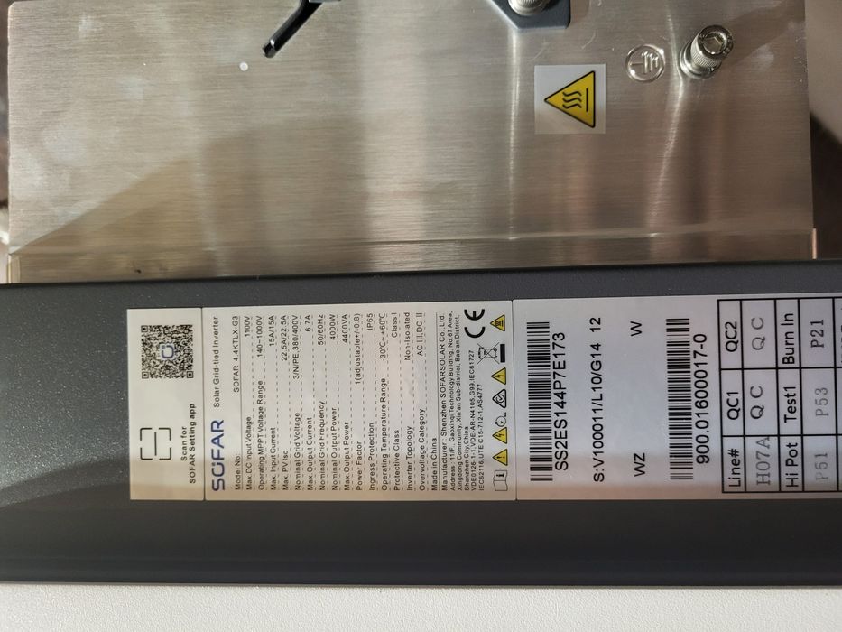 Falownik firmy sofar