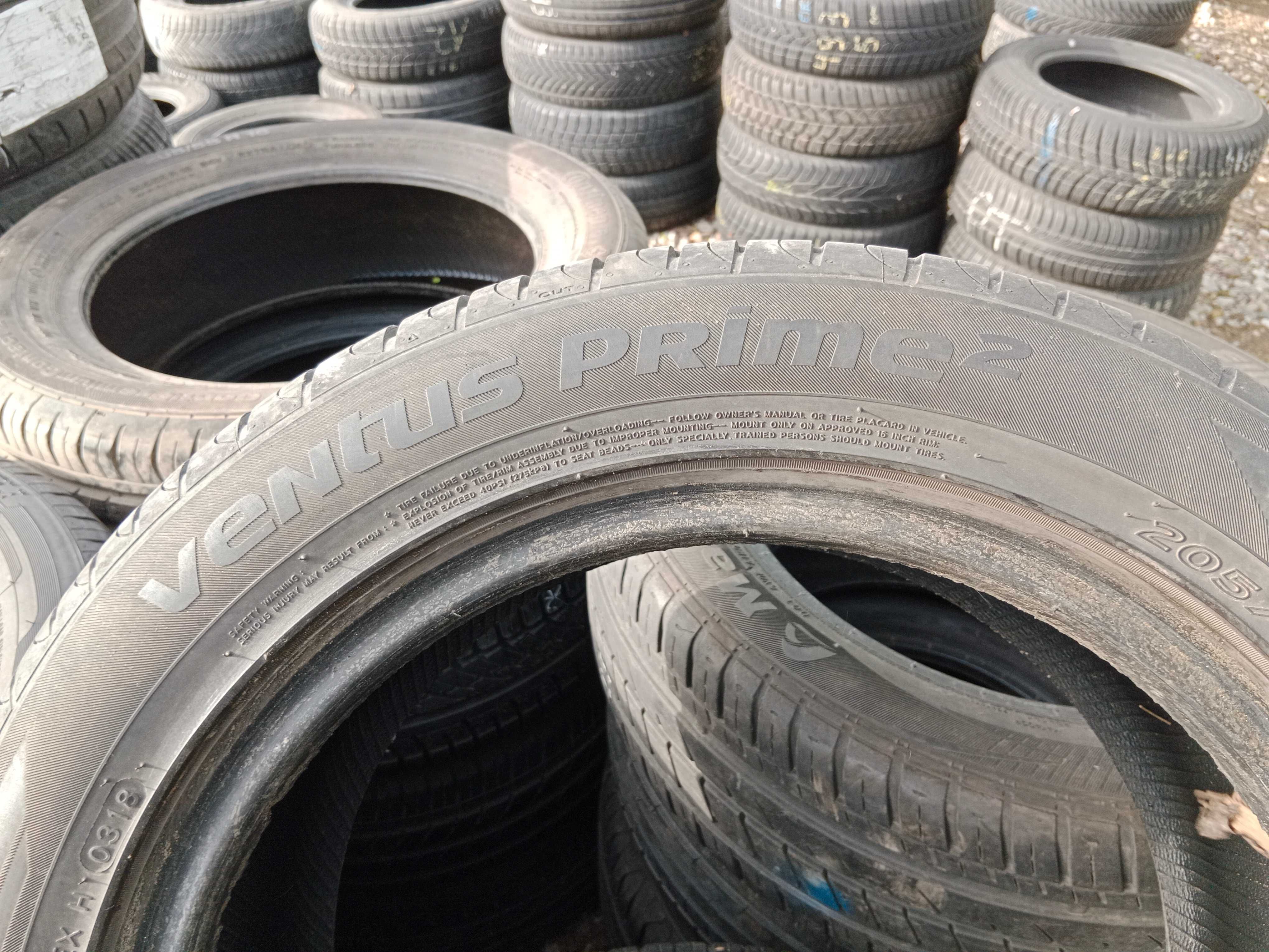 Opona używana 205/55R16 Hankook Ventus Prime 2 1szt.