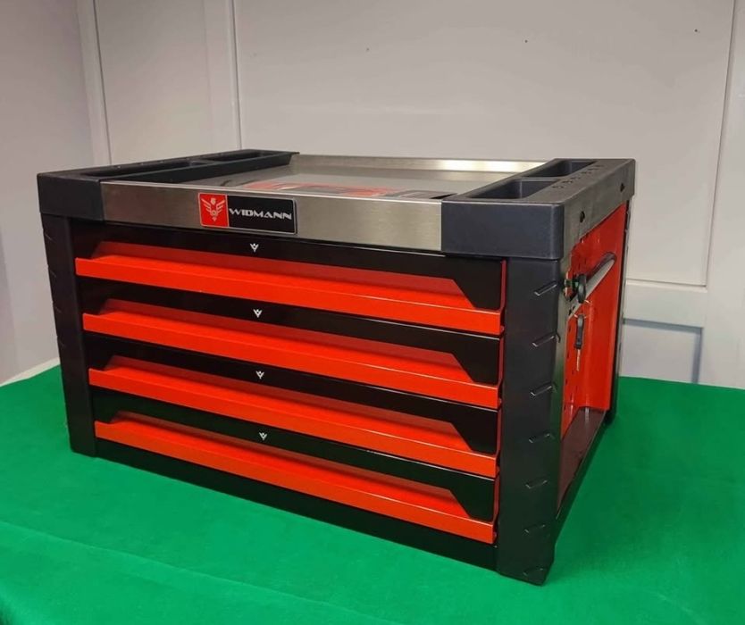 Carrinho de ferramentas 4 gavetas completas de bancada novo