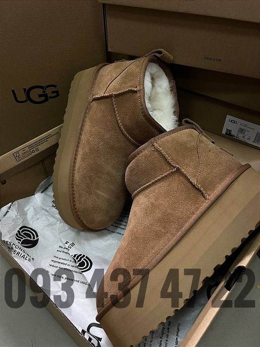 Ugg Класичні ультра міні на платформі Classic Ultra Mini Platform Ugg