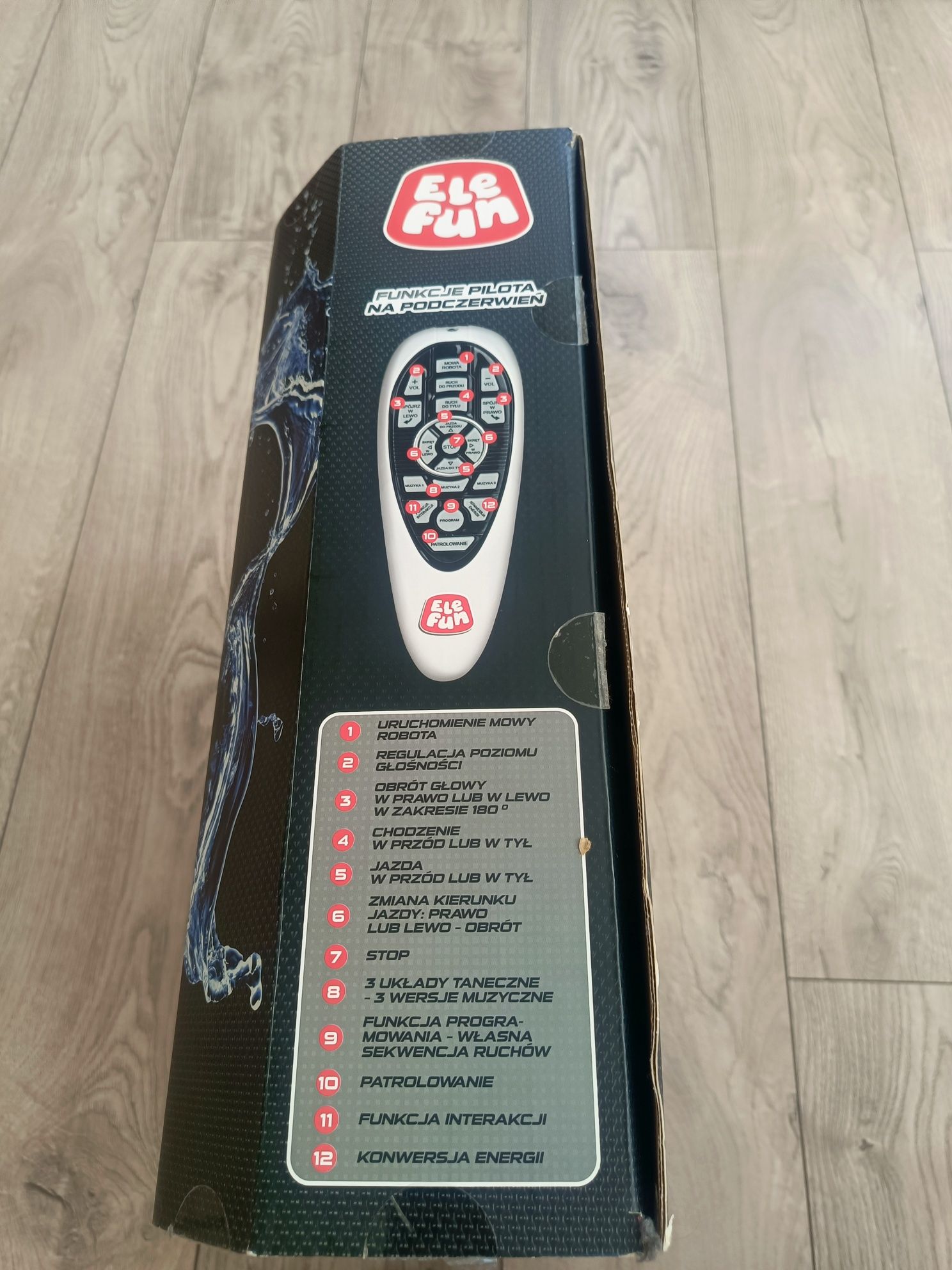 Elefun Cyber Robot – interaktywny, na wodę, mało używany