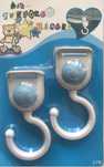 2 ganchos bolsa bebé - NOVOS