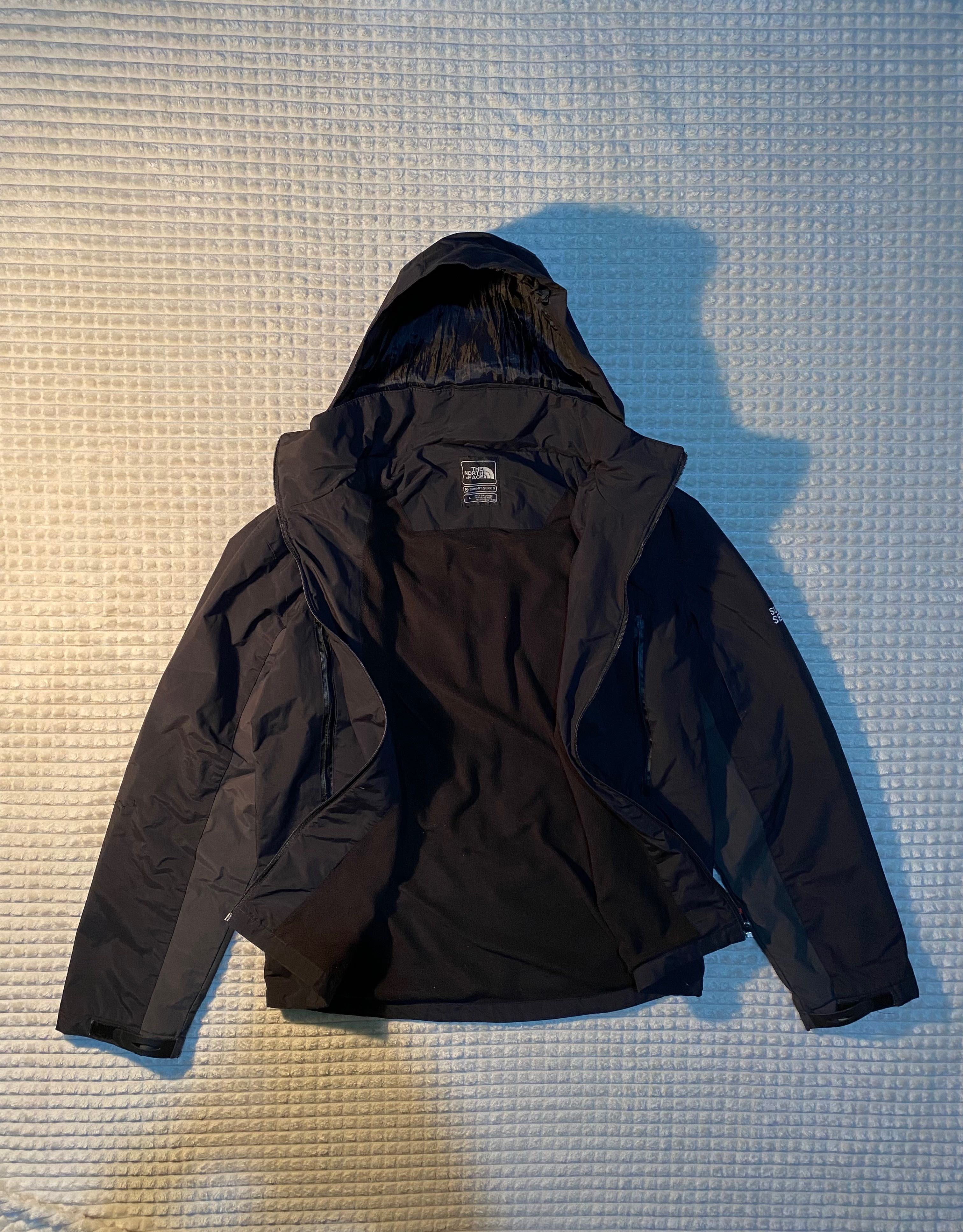 НЕЙЛОН | Черная мужская весенняя куртка The North Face tnf | М размер
