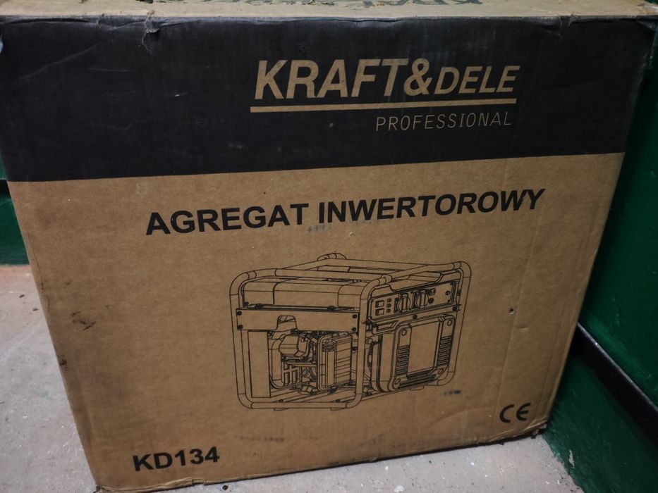Інверторний бензиновий генератор Kraft&Dele KD134, 3.5 кВт