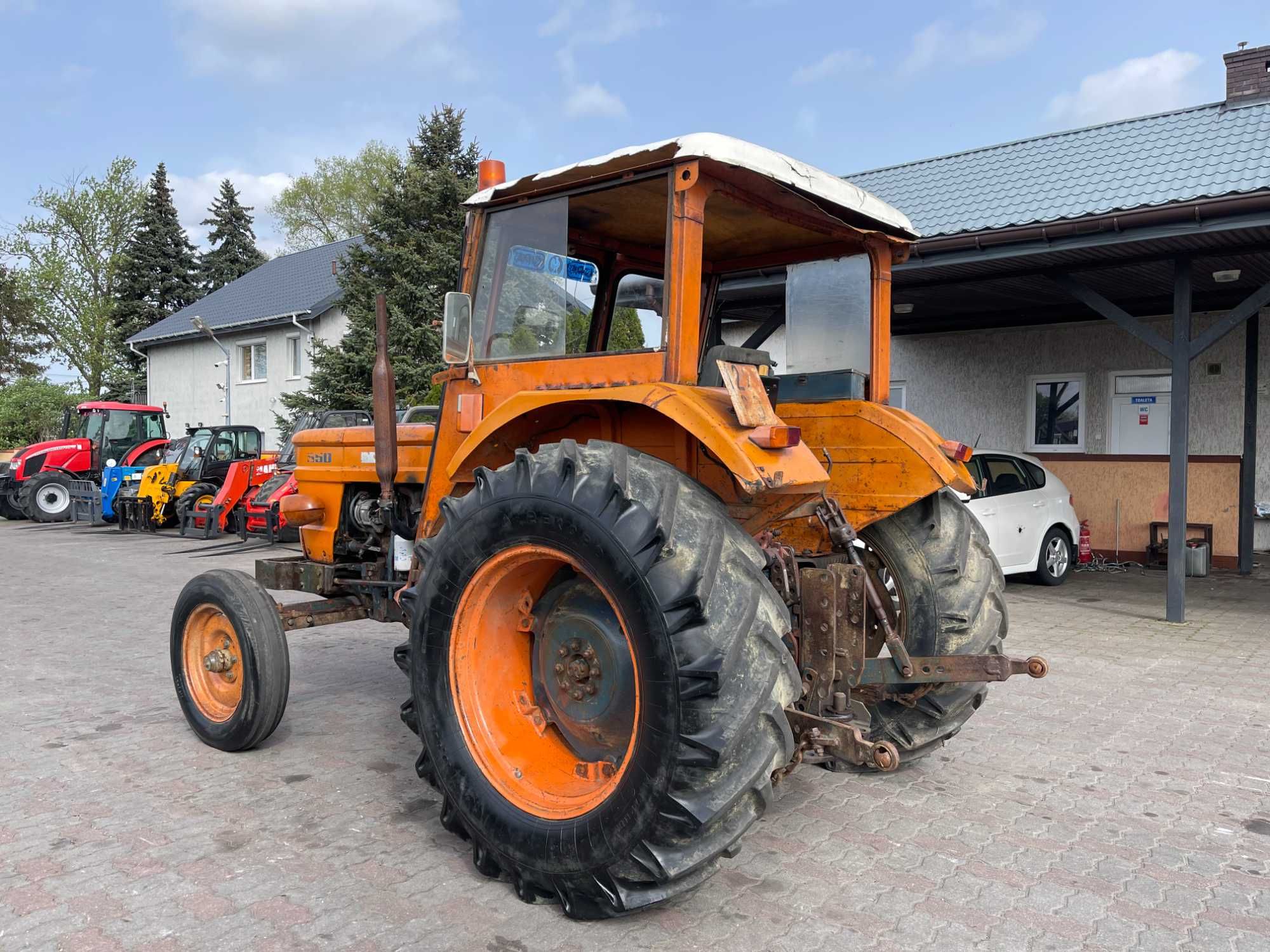 Ciągnik Fiat Someca 650 W pełni sprawny,Bardzo ładne opony,Mehaniczny