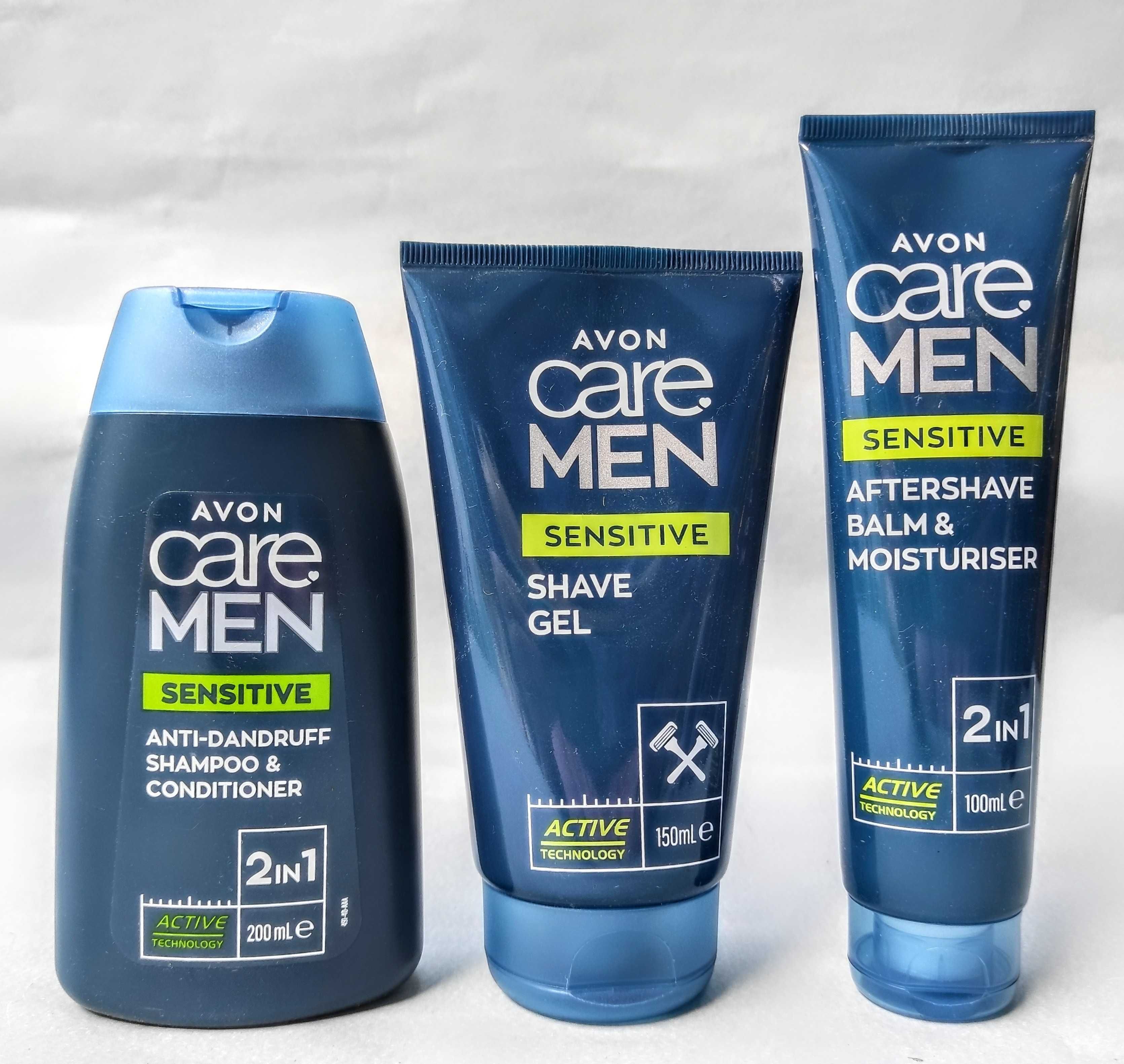 Гель для гоління бальзам після гоління Avon Care Men Ейвон