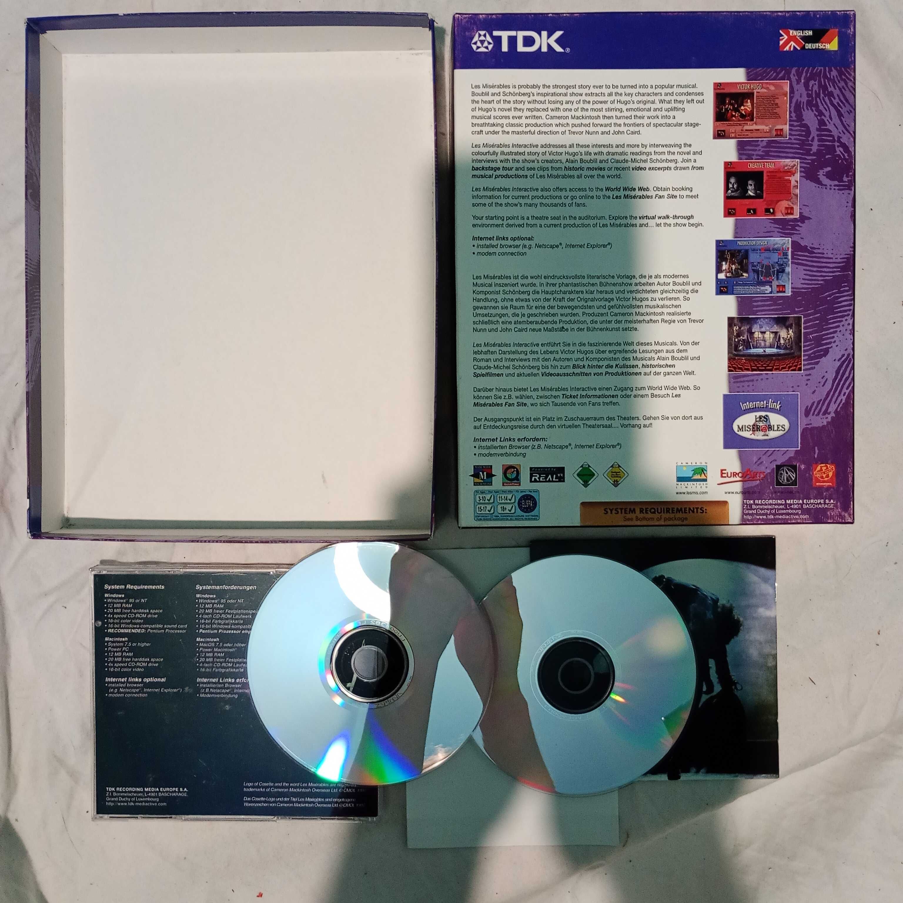 Les Miserables Interactive PC Big Box Eng