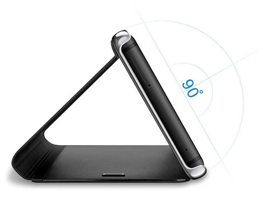 Etui Smart Clear View do Xiaomi Redmi 8a kolor czarny