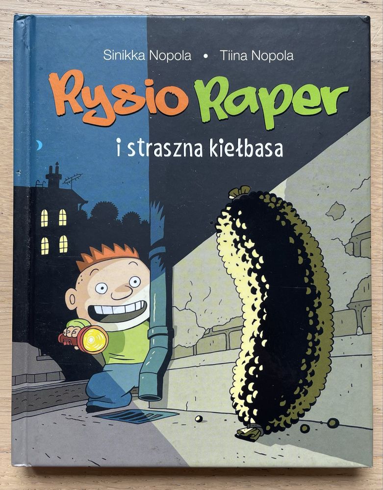 Książka Rysio Raper i straszna kiełbasa - Sinikki i Tiiny Nopola