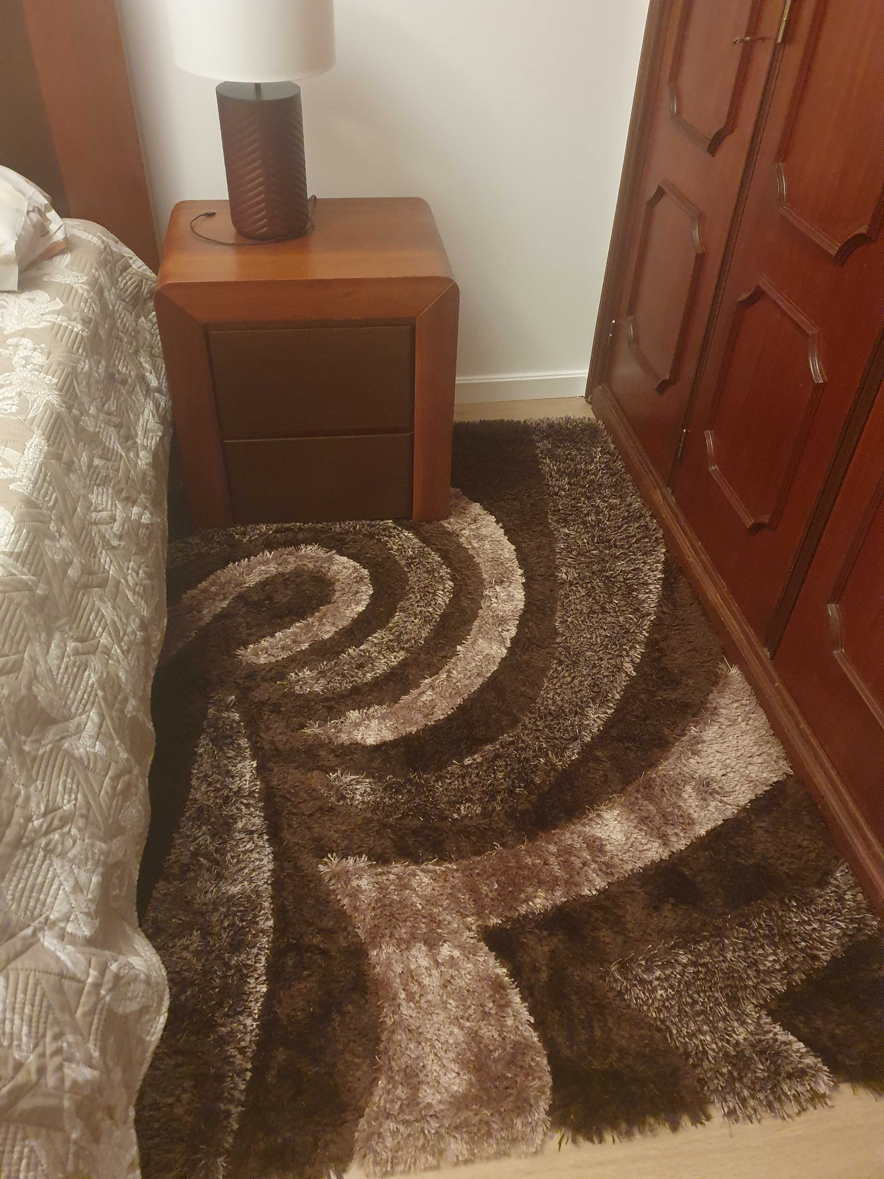 Tapete  castanho/beige 120x160cm