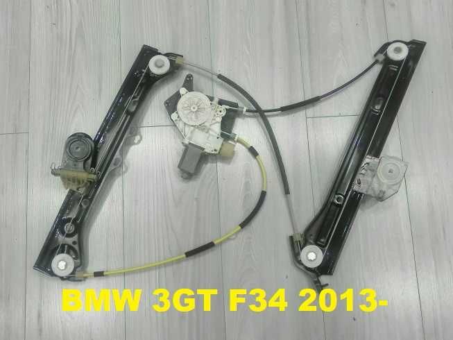 BMW 3GT F34 Mechanizm Szyby Podnośnik Przód Lewy 2013- [3a]