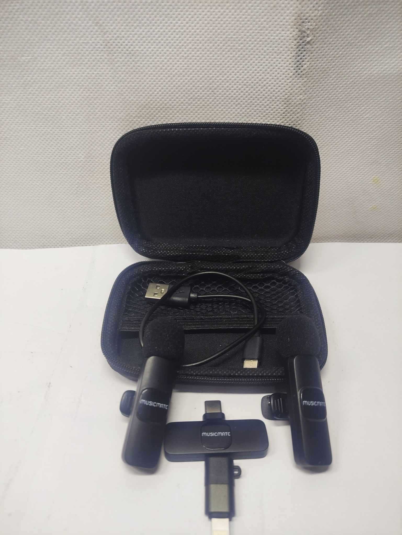 Mikrofon do smartfona bezprzewodowy MusicMate MM-100 EchoPrism 2 szt.