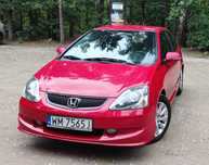 Honda Civic VII SPORT 1.6 2005 3D + opony zimowe 250 tys. przebiegu