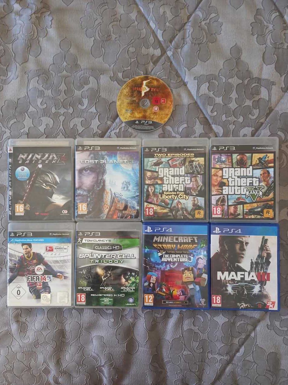 Jogos PS3 e PS4 (vendo individualmente ou lote)