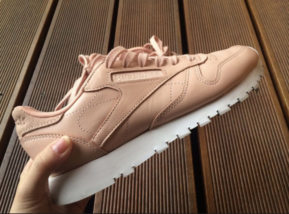 Reebok Classic leather różowe