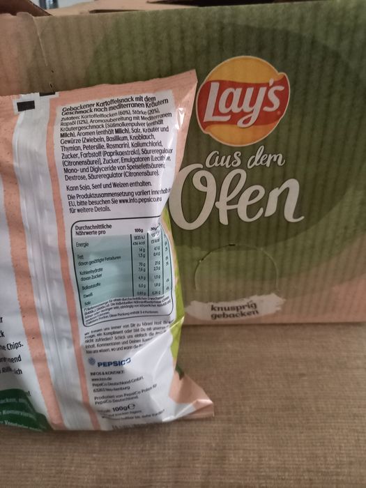 Chipsy Lays ziołowe