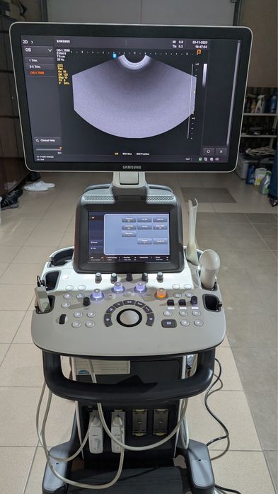 УЗД апарат, УЗИ аппарат Samsung H60, 2 датчики-3/4D, вагінальний.