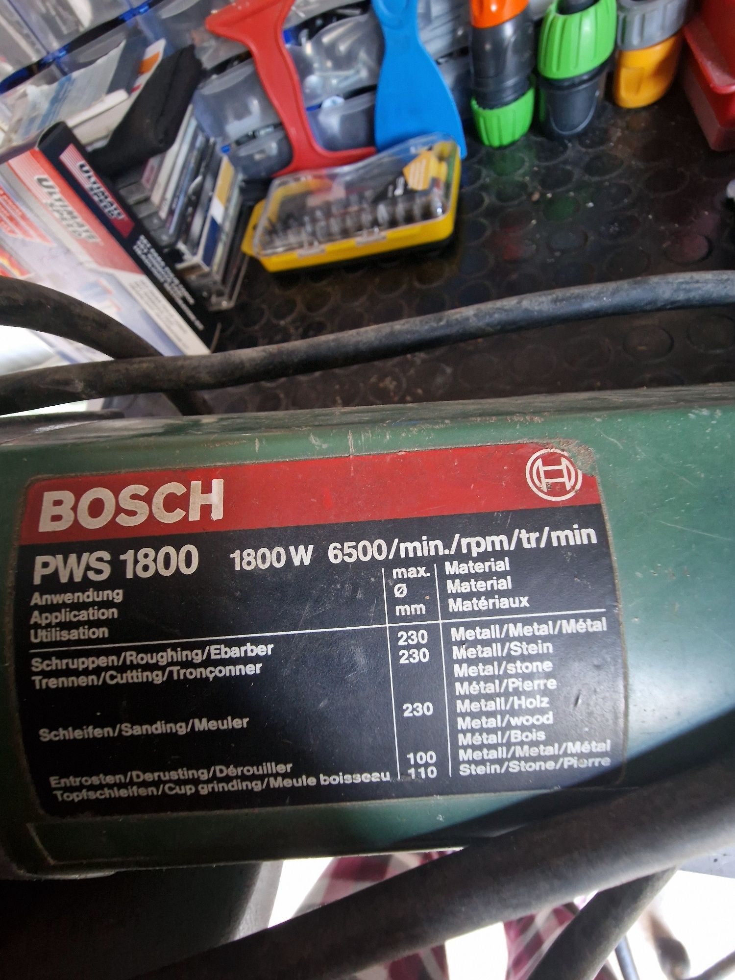 Rebarbadora Bosch,tamanho grande